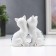 Souvenir "2 kitten in a flower" 7x8 cm