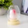 Nightmare "Candle in the glass" 3xlr44 White-transparent 6x6x8.5 cm Risalux