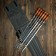 A set of Shamputs "Tashkent" in a case, 6 pcs, the working part is 50cm, green