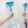 Workshop with a spray and a water supply of the share, a microfiber nozzle, 42 × 14 × 5 cm, blue color