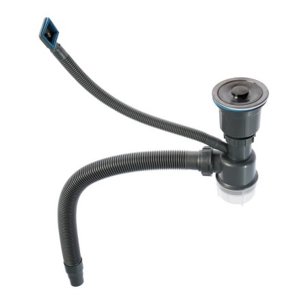 Fabia Profi washing, 60x50 cm, graphite, mortise, s = 3.0 and 0.8 mm, siphon with overflow + basket-5