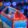 Gift box "Snowmen" 17.3 x 6.5 x 15 cm