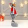 Interior doll "Losik in a red fur coat and cap" 34 cm