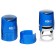 Equipment for round printing automatic Colop Printer R40, diameter 41.5 mm, with a lid, blue body