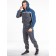 Sports costume men's ise, size 54, dark gray color, blue