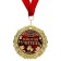 Medal in the velvet box "Golden Teacher", D = 7 cm.
