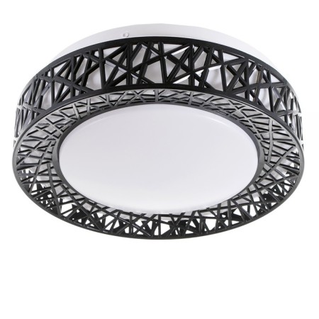 Lamp 1730/1bk LED 18W Black 26x26x7.5 cm