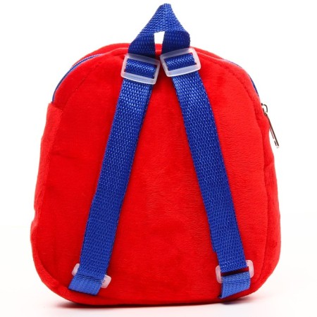 Blush backpack on a zipper, with a pocket, 19 x 22 cm "Optimus Prime", transformers-6