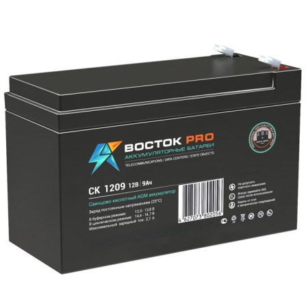 Battery of the East SK 1209, 9 Ah, 12 volts