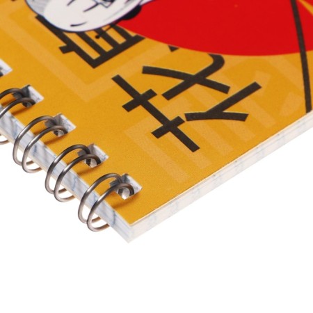 Notepad A6, 40 sheets in a cage on the crest "Stylish", cover Cover Cardboard, Mix-1