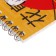 Notepad A6, 40 sheets in a cage on the crest "Stylish", cover Cover Cardboard, Mix