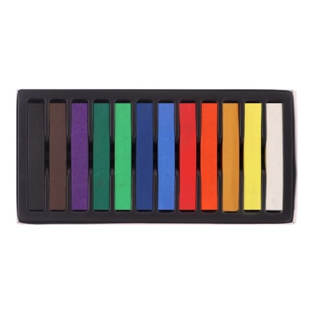 Pastel art, professional dry, 12 colors in a cardboard box-2