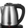 Tea kit KitFort KT-6638, Metal, 1.8/1.2 L, 1500 W, black-silver