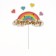 Topper "Happy Birthday. Rainbow"