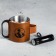 Tourist mug with a flashlight "Born to conquer the peaks", 170 ml