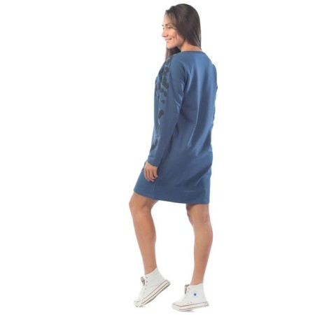 Twal dress, size 44, indigo color-3
