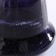 Hookah "Bear", 45 cm, 1 tube, dark blue flask, black mine