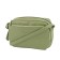 Female bag, artificial leather, green 20x7x14 cm