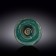 Deep plate Wilmax England Spiral, D = 20 cm, 800 ml, green color