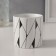 Bank for suppositories Ceramics "Abstraction" 200 ml 7.3x7.3x7.3 cm