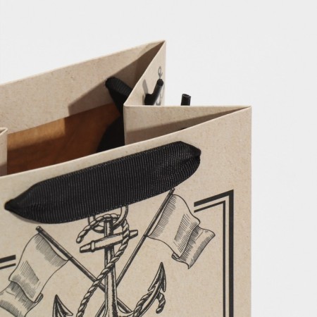 Gift package laminated for a bottle, packaging, "gift", 13 x 35 x 10 cm-3