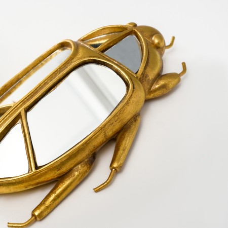 Panel interior polystone "Mirror bronze" gold 13x5x20 cm-2