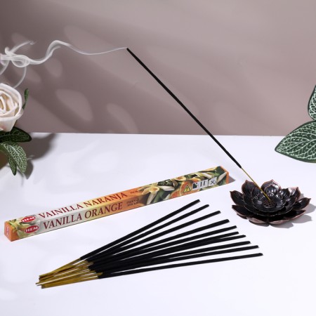 Incense hem "Vanilla orange. Vanilla orange", 8 wands in packaging, four -grade
