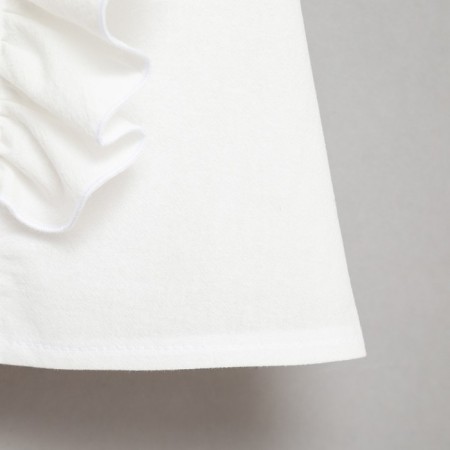 Блузка для девочки MINAKU: Cotton Collection цвет белый, рост 98-9