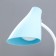 TRANSLY TRAINTION TRACHER "VILSI" LED 4W USB AKB White-blue 13x11.5x44 cm Risalux