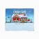 Package Gift New Year Laminated "New Year's House", L 31 x 40 x 11.5 cm, New Year