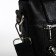 Male bag, igermann, black color