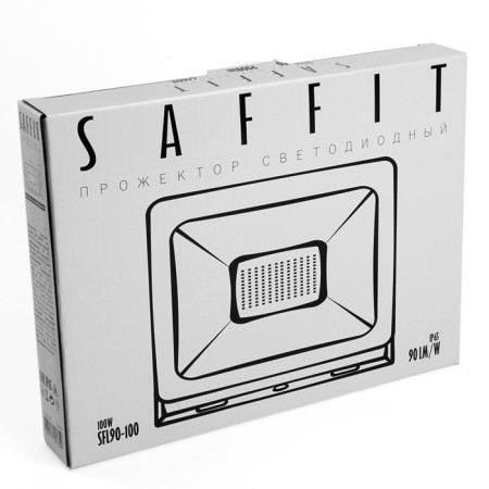 Flight SAFFIT LED, SFL90-100, IP65, 100 W, 235x175.5x28.5 mm, glow daytime-5