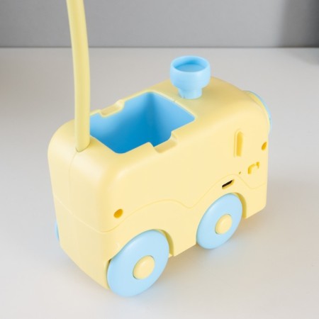 Table lamp "steam locomotive" LED 1.5W USB AKB yellow-blue 11.5x34 cm Risalux-6