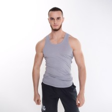 T -shirt male, gray color, size 50