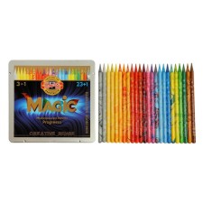 Holoil-scores allogram pencils K-I-N Progresso Magic 8774 24CV +blender, meter/Pen