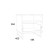 Tumbling bedside folk 011.36, 484x400x504, oak granny sand