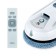 Robot Window Robite KitFort KT-5187, 80 W, 5.5 min/m2, from the battery, blue and white