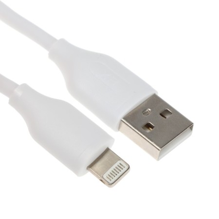 EXPLOYD EX-Z-467, 2 USB, 3.1 A, Lightning cable, 1 m, white-1