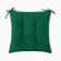 Siddle on the chair Ethel Year Collection 42x42 cm, central green, 100% hl, sarzha 190 g/m2