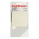 Block with a sticky edge plastic 75x75 mm, Erichkrause "Clear", 50 sheets, transparent