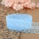 Capricon lace, 30 mm × 10 ± 1 m, blue color