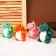 Soft toy "Dragon" on a key fob, 13 cm, color mix