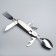 Tourist set 4V1: knife, fork, spoon, opener mix