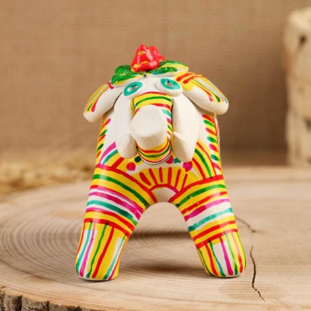 Filimonovskaya toy "Elephant" 10 cm-6