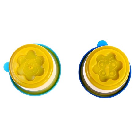Modeling dough 4 colors, in banks, 70 gr.-4