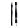 Trimmer-poker, 12 cm, Soft Touch coating, black color