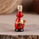 Whistle "Cockerel", birch bark, mix