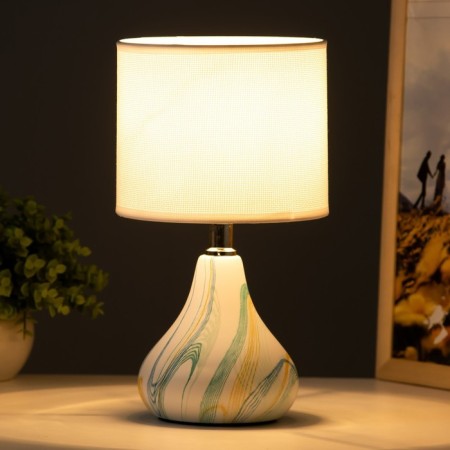 Board Lamp "Canon" 1HE14 White-blue 15x15x28 cm Risalux-1