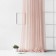 Tulle "Woodstock", size 500x270 cm, pink color