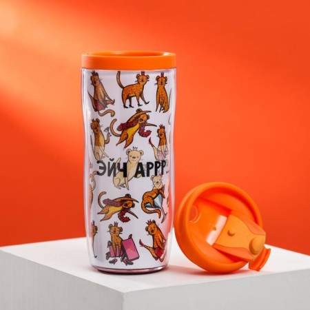 Thermal engine with an insert “Aych ar”, 350 ml, retains heat 2 hours-1